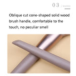 Conjunto de Pincéis de Maquilhagem ZOREYA WG-1203-500 12 em 1, Ferramenta de Maquilhagem, Especificação:, Pincel de Maquilhagem, Pincel de Maquilhagem + Saco para Pincéis