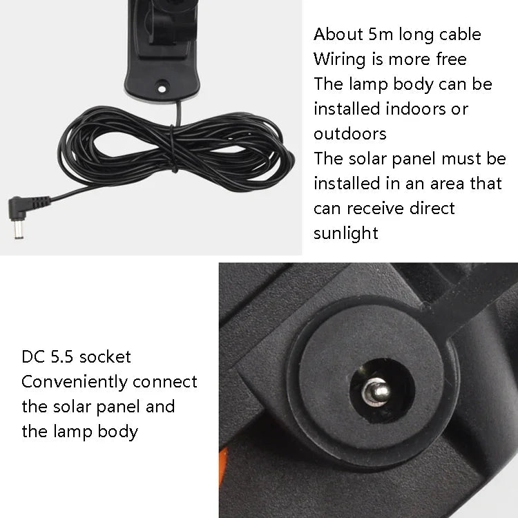 TG-TY075 Luz de Parede Solar Rotativa de 3 Cabeças com Sensor Corporal, Impermeável para Jardim, Estilo:, 138 LED Divisível, 108 LED Divisível, 171 COB Divisível, 122 LED Divisível
