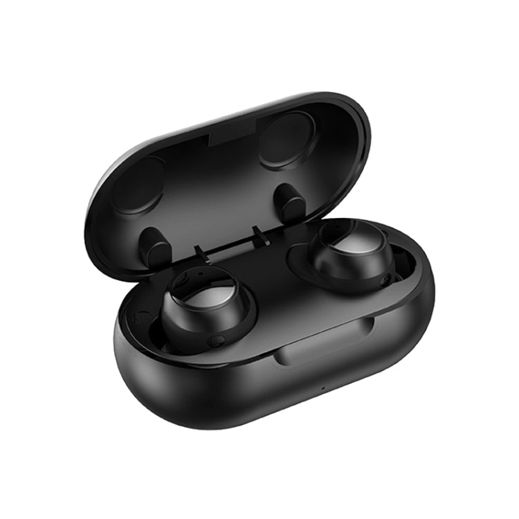 TWS-22 Auriculares Mini Intra-auriculares Desportivos Bluetooth 5.0 à Prova de Água com Cancelamento de Ruído e Controlo Tátil, Preto, Branco, Laranja, Rosa