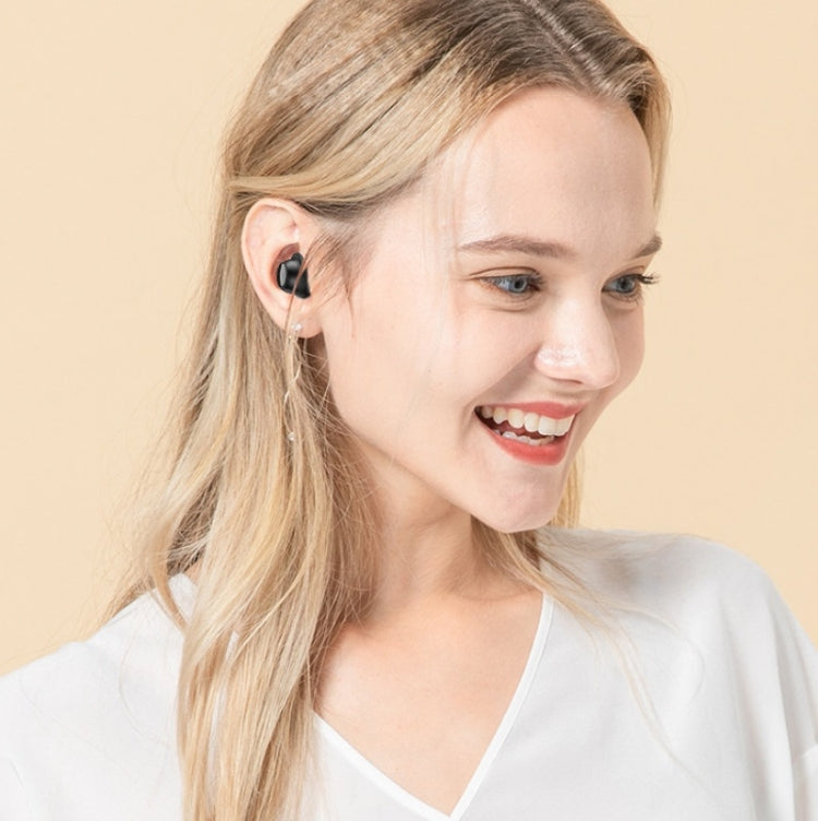 TWS-22 Auriculares Mini Intra-auriculares Desportivos Bluetooth 5.0 à Prova de Água com Cancelamento de Ruído e Controlo Tátil, Preto, Branco, Laranja, Rosa
