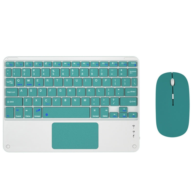 871 Teclado Bluetooth Sem Fios Portátil de 9.7 Polegadas com Ecrã Tátil IPad + Conjunto de Rato para iPad, Rosa + Rato, Verde Menta + Rato, Verde + Rato, Amarelo + Rato, Branco + Rato, Preto + Rato