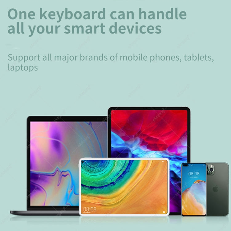 871 Teclado Bluetooth Sem Fios Portátil de 9.7 Polegadas com Ecrã Tátil IPad + Conjunto de Rato para iPad, Rosa + Rato, Verde Menta + Rato, Verde + Rato, Amarelo + Rato, Branco + Rato, Preto + Rato