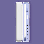 Caixa de Armazenamento Protetora de Silicone para Stylus Para Apple Pencil 1 / 2, Especificações:, 8mm (Preto Grafite), 8mm (Roxo Cravo), 8mm (Verde Noite Escura), 8mm (Azul Glaciar), 10mm (Preto Grafite), 10mm (Roxo Cravo), 10mm (Verde Noite Escura)