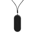Colar purificador de ar com íons negativos pendente EP206, preto, branco