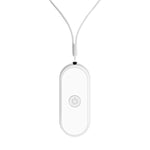 Colar purificador de ar com íons negativos pendente EP206, preto, branco