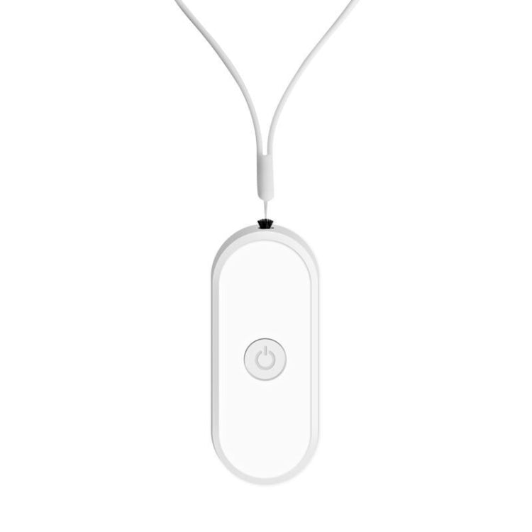 Colar purificador de ar com íons negativos pendente EP206, preto, branco