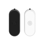 Colar purificador de ar com íons negativos pendente EP206, preto, branco