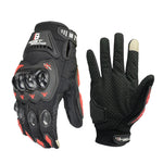 GHOST RACING GR-ST04 Luvas para motocicleta, anticaída, dedos completos, luvas para condução com ecrã tátil, L, XXL, M, XL
