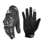 GHOST RACING GR-ST04 Luvas para motocicleta, anticaída, dedos completos, luvas para condução com ecrã tátil, L, XXL, M, XL