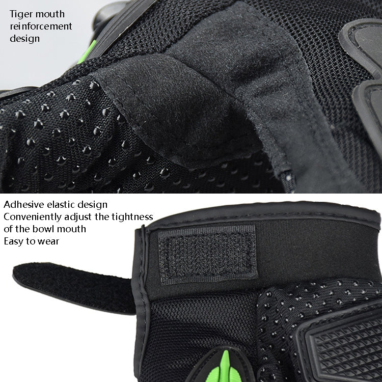 GHOST RACING GR-ST04 Luvas para motocicleta, anticaída, dedos completos, luvas para condução com ecrã tátil, L, XXL, M, XL