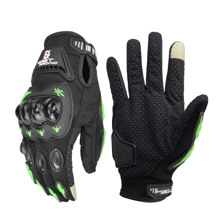 GHOST RACING GR-ST04 Luvas para motocicleta, anticaída, dedos completos, luvas para condução com ecrã tátil, L, XXL, M, XL