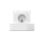Suporte de Carregamento 2 em 1 para Smartwatch, Suporte de Carregamento de Silicone para Secretária para Apple Watch, Preto, Branco, Rosa, Azul Escuro, Cinzento