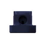 Suporte de Carregamento 2 em 1 para Smartwatch, Suporte de Carregamento de Silicone para Secretária para Apple Watch, Preto, Branco, Rosa, Azul Escuro, Cinzento
