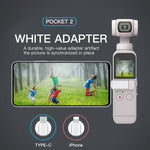 Adaptador RCSTQ para Smartphone para DJI OSMO Pocket 1/2, 8 Pinos