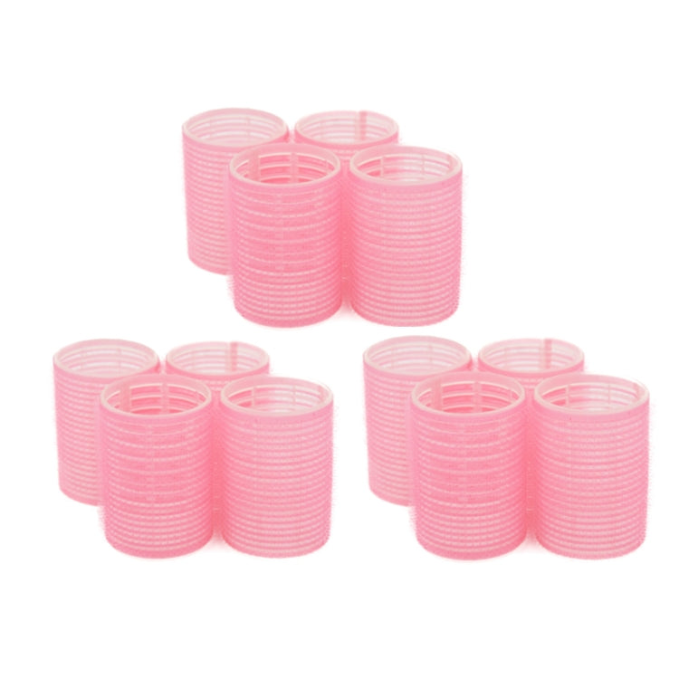 Conjunto de 12 peças de ferro de ondular autoadesivo para cabelo, ferramenta de cabeleireiro fofa, entrega de cor aleatória, 63x44mm, 63x32mm, 63x40mm, 63x24mm, 63x36mm, 63x48mm, 63x28mm