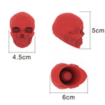 Skull Silicone Leak-Proof Fresh-Keeping Wine Stopper, Deep Red, Black, White, Luminous Green, Luminous Blue, Bronze, Ancient Silver, Wine Red