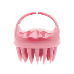 Escova Redonda para Lavar Cabelo de Silicone para Uso Molhado e Seco Escova de Massagem Multifuncional, Rosa, Roxo, Verde, Preto, Azul, Vermelho, Amarelo, Cinzento