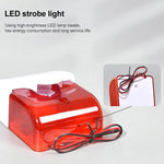 LY-103 Alarme Sonoro e Luminoso Chamada de Emergência Tipo de Ligação Alarme, 24V (Vermelho), 24V (Azul), 12V (Vermelho), 12V (Azul)