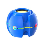 Efeito de luz RGB Áudio Bluetooth sem fios em forma de giroscópio, Branco, Rosa, Azul, Preto, Vermelho