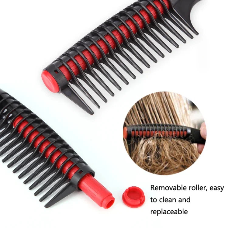 2 PCS 0089 Escova de Estilo para Tintura e Penteado de Cabelo de Salão Escova de Cabelo Suave em Forma de Coração Ferramentas de Cabeleireiro