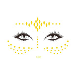 20 UN Autocolantes de Tatuagem Facial Impermeáveis Bronzeadores para Festa Máscara, VS-011, VS-012, VS-013, VS-014, VS-015, VS-016, VS-017, VS-018, VS-019, VS-022, VS-023, VS-024, VS-025, VS-027, VS-028, VS-029, VS-030, VS-031, VS-032, VS-033