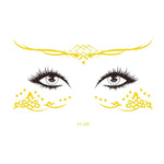 20 UN Autocolantes de Tatuagem Facial Impermeáveis Bronzeadores para Festa Máscara, VS-011, VS-012, VS-013, VS-014, VS-015, VS-016, VS-017, VS-018, VS-019, VS-022, VS-023, VS-024, VS-025, VS-027, VS-028, VS-029, VS-030, VS-031, VS-032, VS-033
