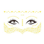 20 UN Autocolantes de Tatuagem Facial Impermeáveis Bronzeadores para Festa Máscara, VS-011, VS-012, VS-013, VS-014, VS-015, VS-016, VS-017, VS-018, VS-019, VS-022, VS-023, VS-024, VS-025, VS-027, VS-028, VS-029, VS-030, VS-031, VS-032, VS-033