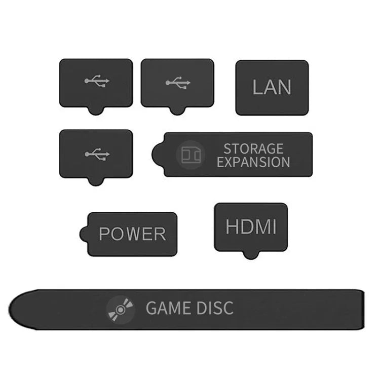 Conjunto Anti-Pó para Consola XBOX Series S/X, Tampa Anti-Pó, Estilo:, Edição Normal, Edição Deluxe