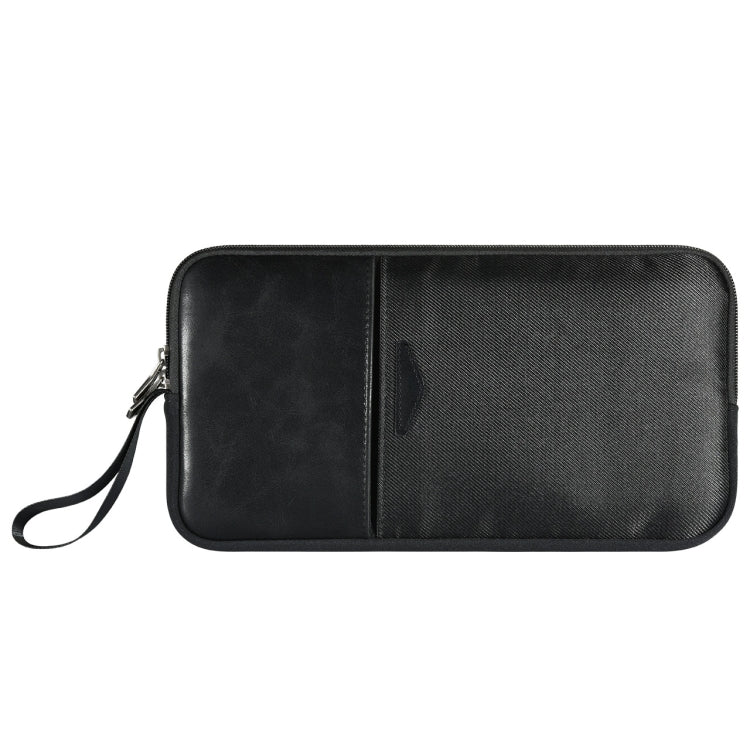 Bolsa Portátil Impermeável para Teclado Universal em Pele PU + Nylon com Fecho, Para Teclado Sem Fios Apple A1314 & Magic Keyboard A1644