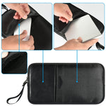 Bolsa Portátil Impermeável para Teclado Universal em Pele PU + Nylon com Fecho, Para Teclado Sem Fios Apple A1314 & Magic Keyboard A1644