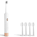 Escova de Dentes Elétrica Sónica USB para Adultos AW-175, Escova de Dentes para Casal, Branco, Rosa, Verde, Preto
