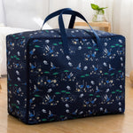Oxford Cloth Quilt Moisture-Proof & Waterproof Storage Bag Zipper Portable Moving Luggage Bag, 55x33x20cm, 58x38x22cm, 60x50x25cm