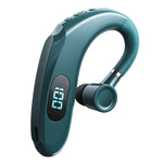 Q20 Auricular Estéreo com Gancho para orelha Bluetooth 5.2 com Ecrã Digital para Desporto e Negócios, Q20 Preto, Q20 Branco, Q20 Verde, Q20 Rosa, Q20 Amarelo, Q20 Azul