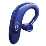 Q20 Auricular Estéreo com Gancho para orelha Bluetooth 5.2 com Ecrã Digital para Desporto e Negócios, Q20 Preto, Q20 Branco, Q20 Verde, Q20 Rosa, Q20 Amarelo, Q20 Azul