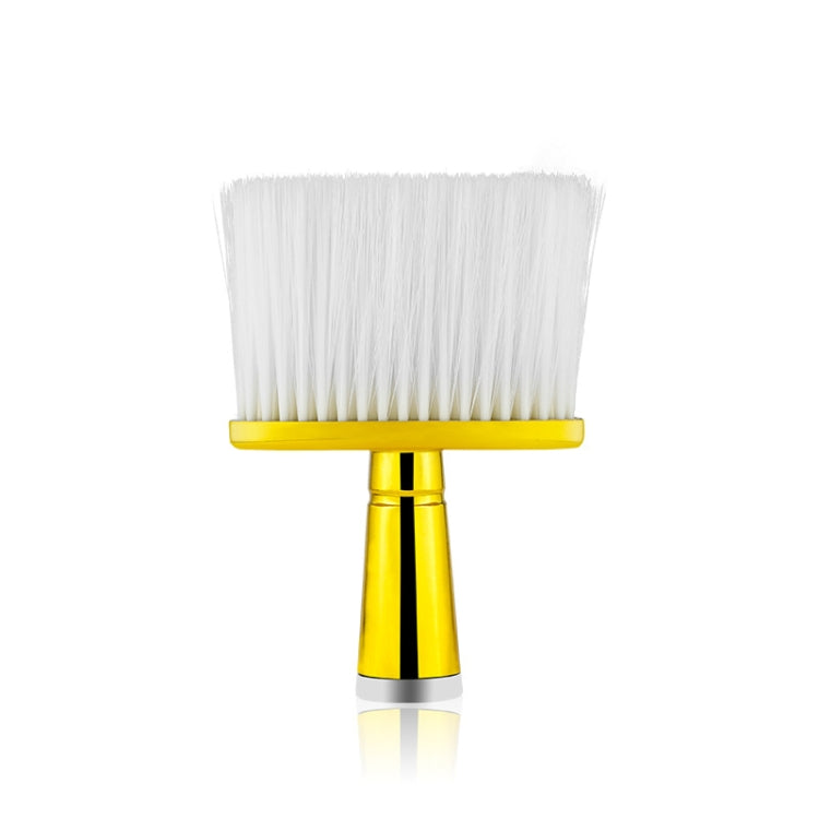 P6424 Escovas de Cabeleireiro para Varredura de Cabelo Escovas de Nylon Suaves para Limpeza Salões de Cabeleireiro em Casa Escovas para Barbear e Cabelo Partido, Dourado, Vermelho, Azul, Prateado