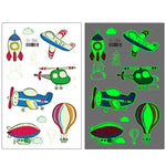 20 UN Autocolantes de Tatuagem Luminosos Impermeáveis para Crianças Desenho Animado de Carros de Transporte, Ei-261, Ei-262, Ei-263, Ei-264, Ei-265, Ei-266, Ei-267, Ei-268, Ei-269, Ei-270, Ei-271, Ei-272, Ei-273, Ei-274, Ei-275, Ei-276
