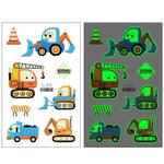20 UN Autocolantes de Tatuagem Luminosos Impermeáveis para Crianças Desenho Animado de Carros de Transporte, Ei-261, Ei-262, Ei-263, Ei-264, Ei-265, Ei-266, Ei-267, Ei-268, Ei-269, Ei-270, Ei-271, Ei-272, Ei-273, Ei-274, Ei-275, Ei-276