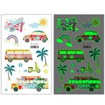 20 UN Autocolantes de Tatuagem Luminosos Impermeáveis para Crianças Desenho Animado de Carros de Transporte, Ei-261, Ei-262, Ei-263, Ei-264, Ei-265, Ei-266, Ei-267, Ei-268, Ei-269, Ei-270, Ei-271, Ei-272, Ei-273, Ei-274, Ei-275, Ei-276