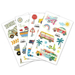 20 UN Autocolantes de Tatuagem Luminosos Impermeáveis para Crianças Desenho Animado de Carros de Transporte, Ei-261, Ei-262, Ei-263, Ei-264, Ei-265, Ei-266, Ei-267, Ei-268, Ei-269, Ei-270, Ei-271, Ei-272, Ei-273, Ei-274, Ei-275, Ei-276
