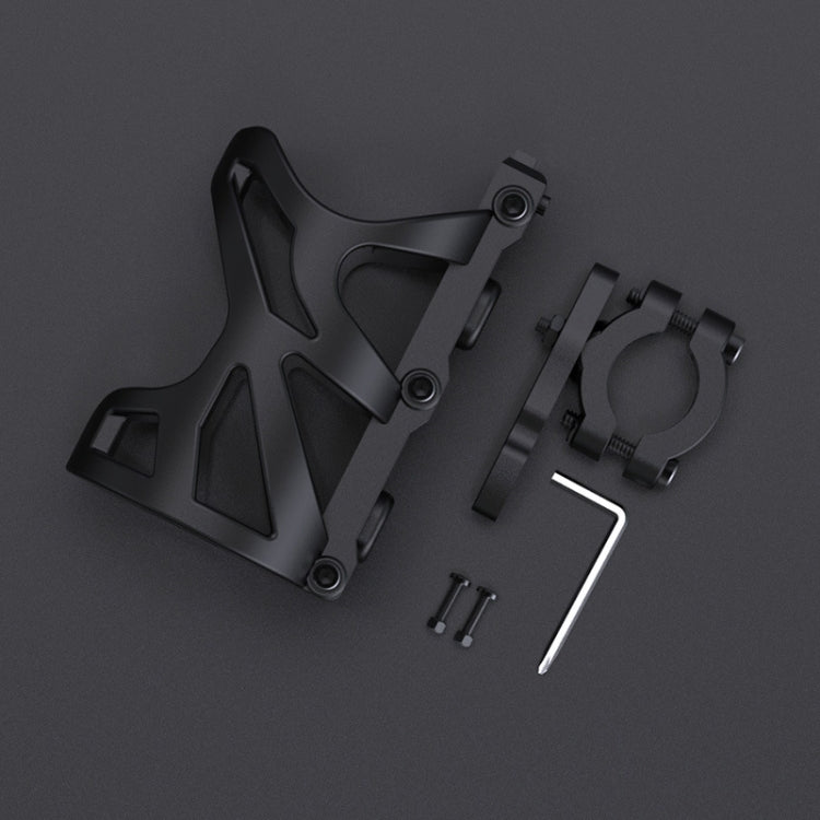 Suporte para Bebidas de Motociclo SMCP5456, Suporte para Copo de Bicicleta, Acessórios Modificados para Quadro de Chaleira, com Abraçadeira de Tubo (Preto), com Abraçadeira de Tubo (Titânio)