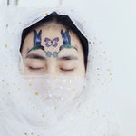 10 UN Autocolantes de Tatuagem com Glitter à prova de água para Festival de Música, LG-001, LG-002, LG-003, LG-004, LG-005, LG-006