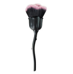 Pincel de Pó Solto com Flor de Rosa, Ferramentas de Beleza