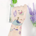 20 UN Autocolantes de Tatuagem para Crianças à prova de água com desenhos de animais marinhos, EC-559, EC-566, EC-567, EC-571, EC-572, EC-573, EC-574, EC-575, EC-576, EC-577, EC-741, EC-764