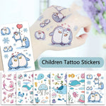 20 UN Autocolantes de Tatuagem para Crianças à prova de água com desenhos de animais marinhos, EC-559, EC-566, EC-567, EC-571, EC-572, EC-573, EC-574, EC-575, EC-576, EC-577, EC-741, EC-764