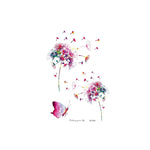20 PCS Autocolantes de Tatuagem de Braço com Flores à Prova de Água, SC-529, SC-557, SC-558, SC-559, SC-561, SC-564, SC-551, SC-556, SC-552, SC-553, SC-554, SC-555