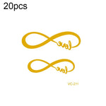 20 PCS Waterproof Bachelor Party Hot Stamping Wedding Bridal Tattoo Stickers, VC-204, VC-205, VC-206, VC-207, VC-208, VC-209, VC-210, VC-211, VC-212, VC-213, VC-214, VC-215, VC-216, VC-217, VC-218, VC-227, VC-228, VC-229, VC-230, VC-231, VC-232, VC-233...