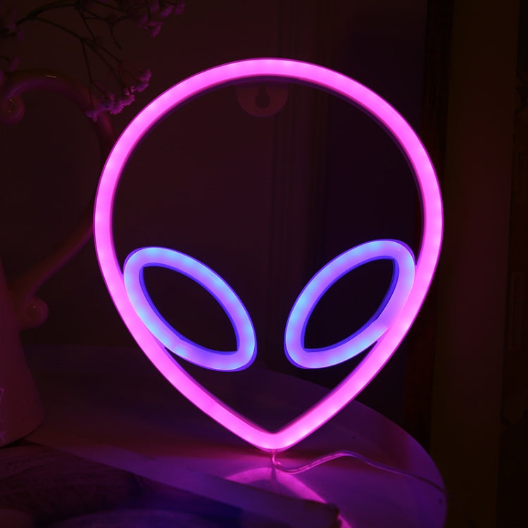 Luz Decorativa de Neon Personalizada LED Luz de Modelagem Caixa de Bateria USB Dupla Função, Especificação:, Alienígena, Planeta