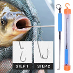 5 PCS Desencapador de Linha de Pesca, Elevador de Anzol Garganta Profunda, Acessórios para Pesca, Desencapador de Linha de Pesca