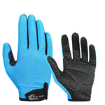 Luvas de Dedo Inteiro WEST BIKING YP0211223 para Ciclismo, Absorção de Impactos, Antiderrapantes, Luvas para Ecrã Tátil, M, L, XL
