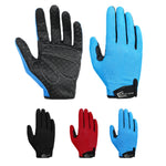 Luvas de Dedo Inteiro WEST BIKING YP0211223 para Ciclismo, Absorção de Impactos, Antiderrapantes, Luvas para Ecrã Tátil, M, L, XL